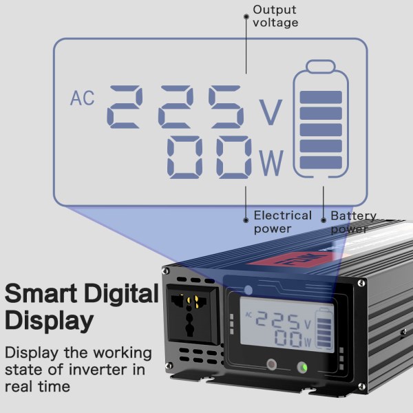 Fdik Pure Sine Wave Inverter V V W W Dc V To Ac V For