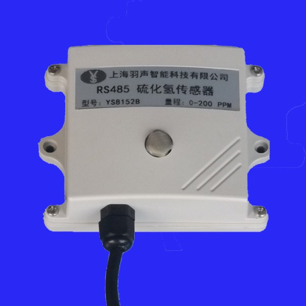 Sensor de gas RS485 H2S, transmisor de contaminación del aire en línea