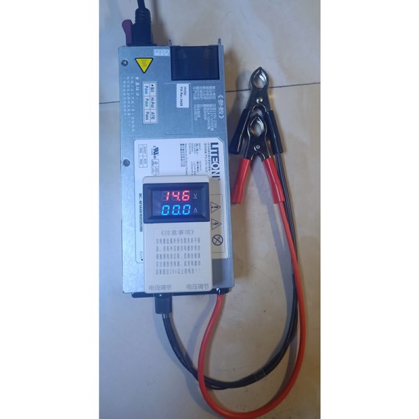 Refit Lithium iron phosphate charger polymer battery 12.6V14.6v50A voltage and current display 4 strings