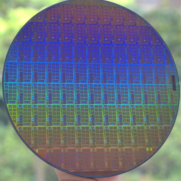 8-inch wafer wafer Photolithography chip Silicon wafer IC Semiconductor integrated circuit