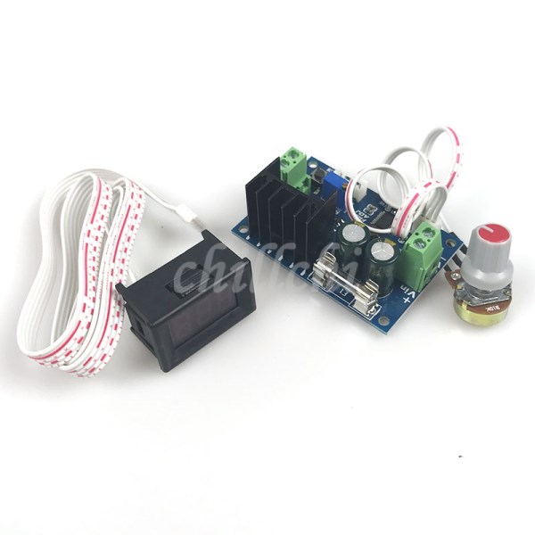 PWM converter 5 ~ 60V 20A with digital frequency adjustable duty cycle support PLC analog control