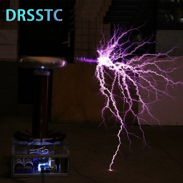 120cm arc DRSSTC music large-scale Tesla science and technology museum demonstration high-tech toys