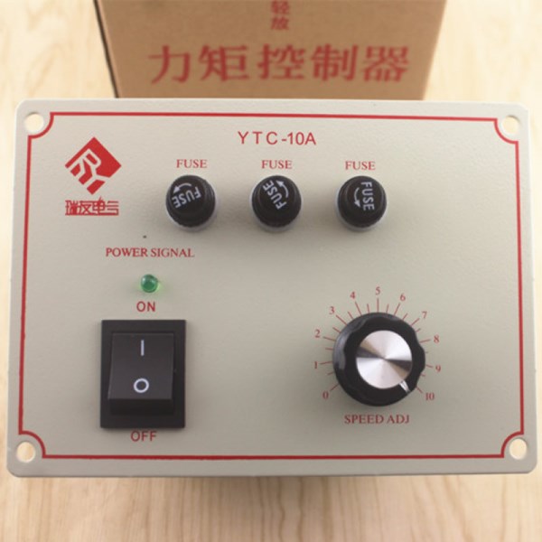 Torque motor controller three phase torque motor speed regulator YTC-10A AC torque table 380V