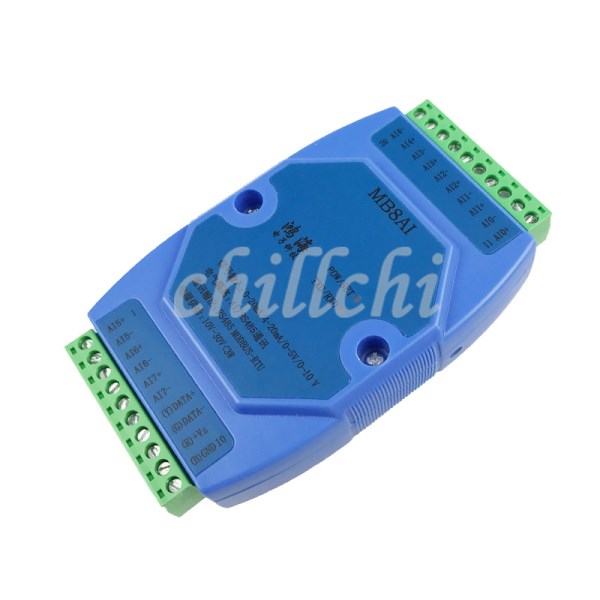 4-20mA 0-5V 0-10V 0-20mA analog input acquisition module MODBUS RTU RS485