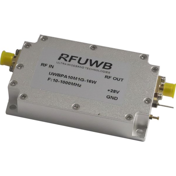 10-1000MHz 16W RF Power Amplifier Broadband UWB Power Amplifier Module
