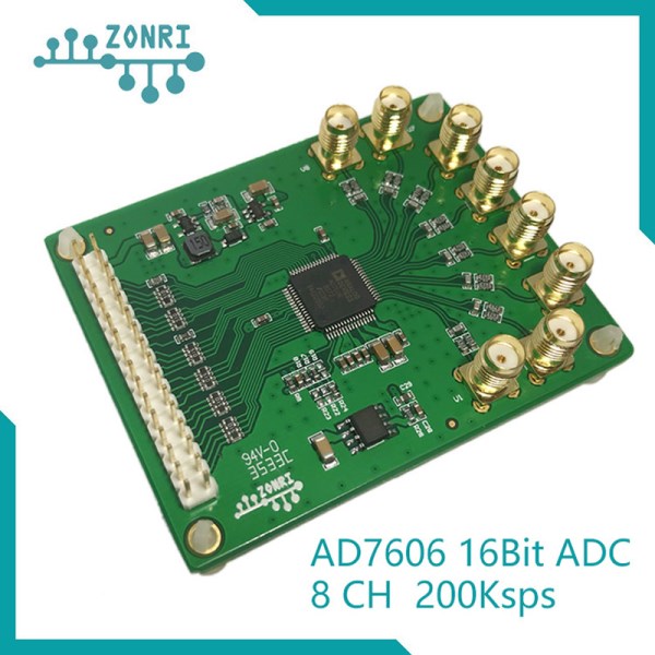 AD7606 Data Acquisition Synchronous Sampling Module 16Bit200KSps ADC Module External Reference