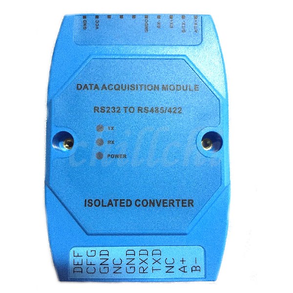 Baud rate converter RS232485 to RS485422 photoelectric isolation signal amplifier repeaters