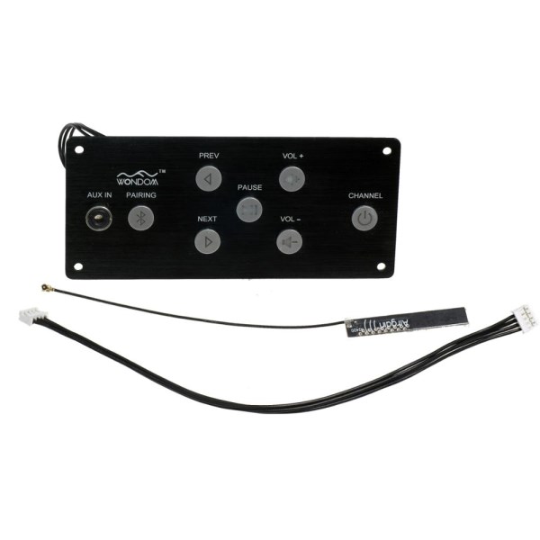 APTX 4.0 Lossless Bluetooth audio Receive board DIY Speaker Sound TV Amplifier AUX with Panel Mount BRB6P