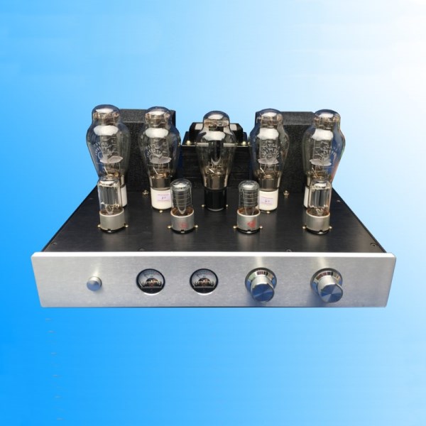 Parallel tube 300B tube amplifier amp single-end Class A 20W + 20W 9pcs tubes