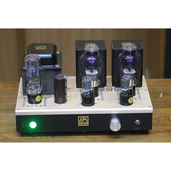 New 300B single-ended Pure Class A fever tube amplifier Case Power Output Oval Ring Finshed