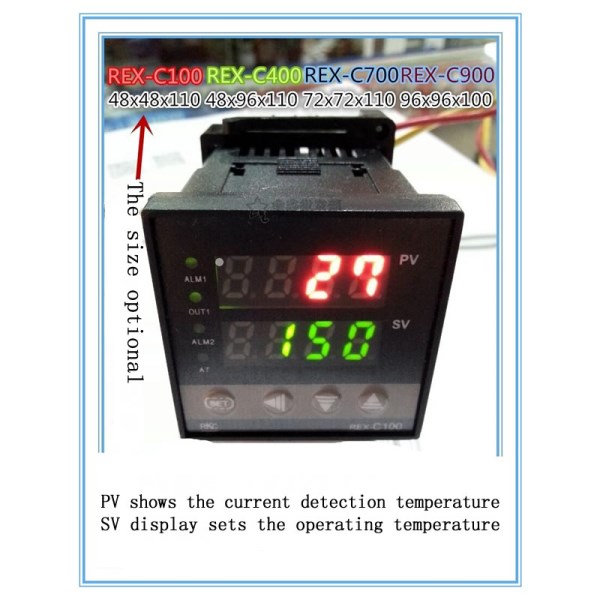 Economical intelligent temperature controller Industrial regulator PID temperature controller 4-20mA output