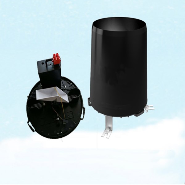 Tipper type rain sensor ABSstainless steel metal material optional pulse switch quantity and 485 output type Rain gauge