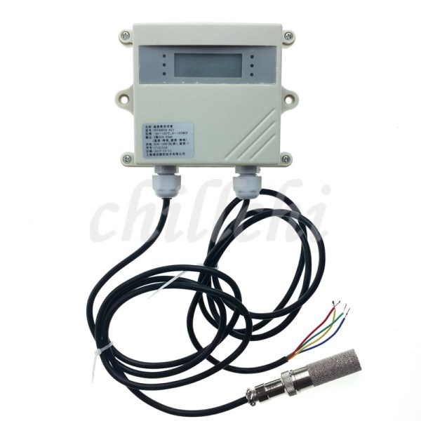 Waterproof, high temperature and humidity sensors, transmitters, industrial grade agricultural outdoor greenhouse, wall mounted