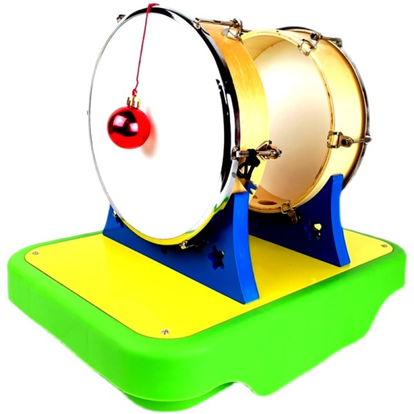 Resonant drum exploration science and technology interactive equipment school science discovery room equipment