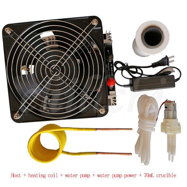 4KW 4000W ZVS induction heater quenching heating 1600C Max 85A dual power supply