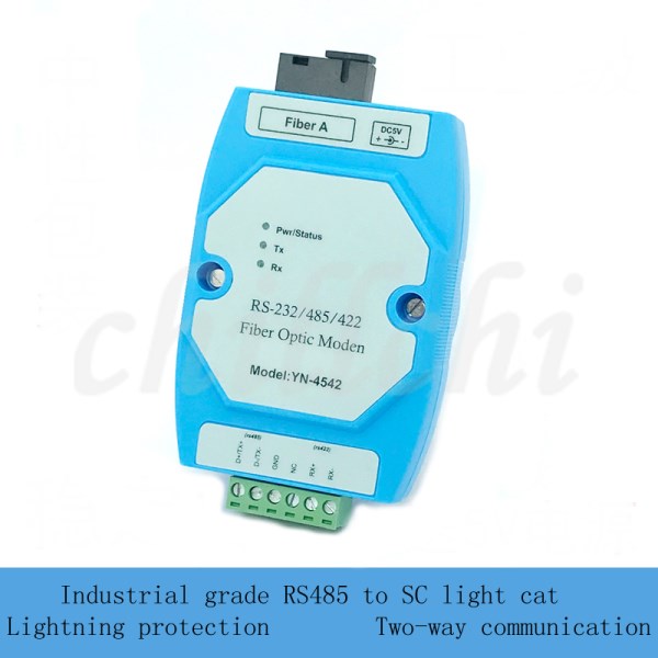 RS485 light cat optical terminal industrial control 485 turn optical transceiver 485 data optical terminal