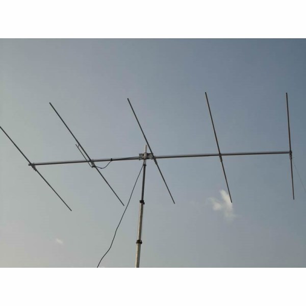 A50-5S 1000W 50M shortwave Yagi antenna 50-54mhz 10.5dBd gain SWR less than 1.5