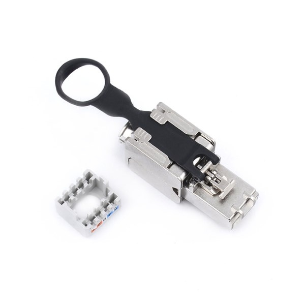 Huawei's pressure-free crystal head Super Category 6 and Category 7 double shielded network cable universal connector Gigabit