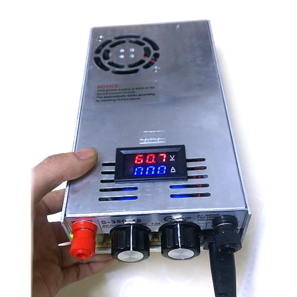 350w power supply changed to adjustable power module, iron-lithium battery fast charging, lead-acid battery universal charger