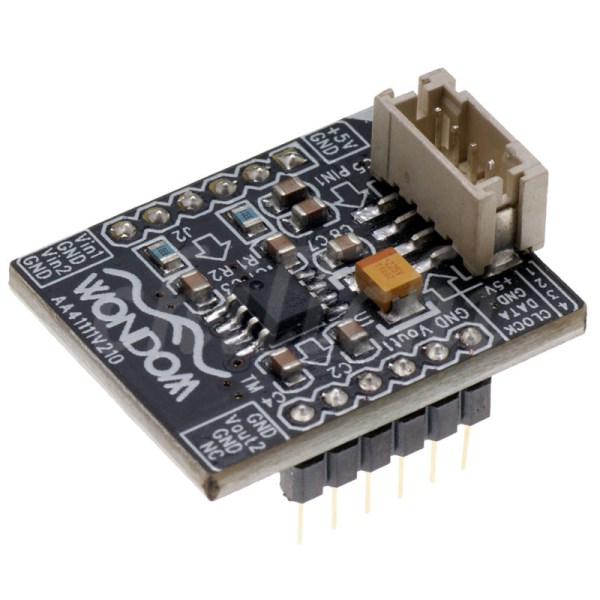 5V dual channel M62429 digital volume control panel potentiometer single firing stage amplifier