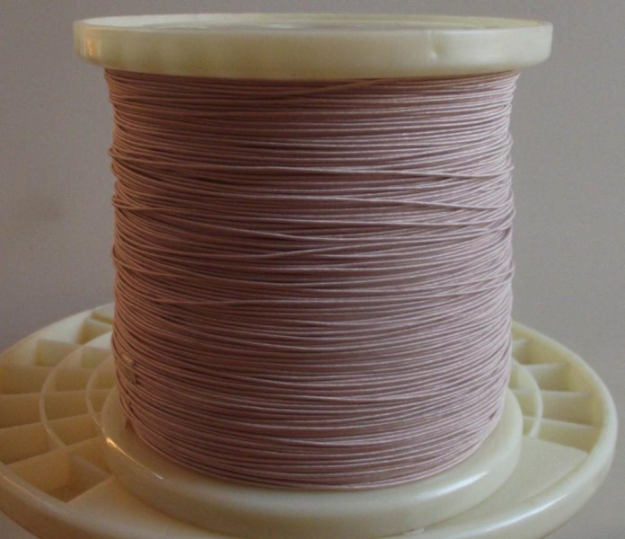 0.04X60 strand Liz yarn multi-strand polyester filament wrapped copper yarn