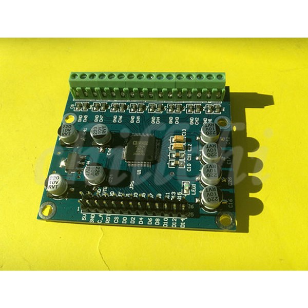 AD7606 high speed 16Bit 8 channel synchronous ADC module bipolar sampling rate 200K industrial level