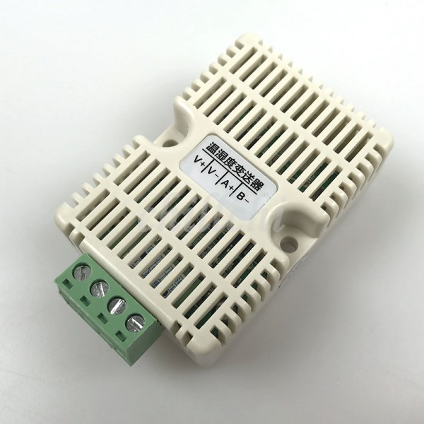 RS485 temperature and humidity transmitter Modbus protocol temperature and humidity acquisition module Built in sht30 probe