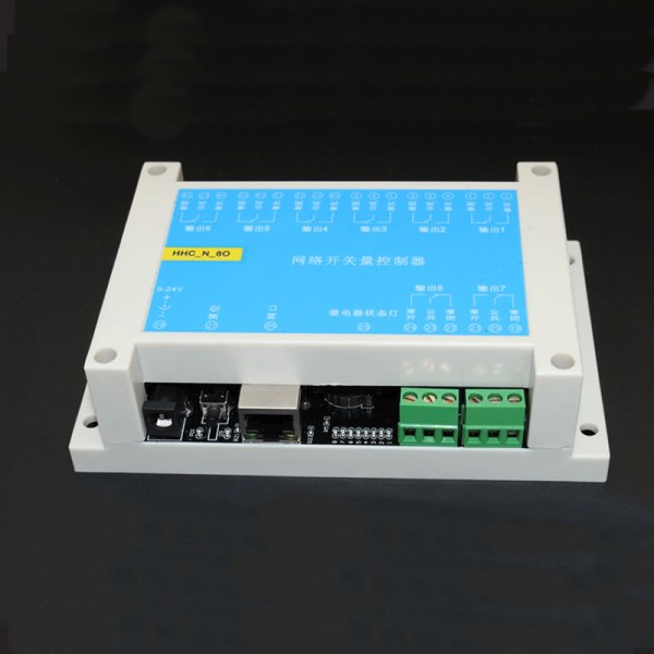 HHC-N-8D Clock relay Timing relay 8-channel network relay Network timing switch