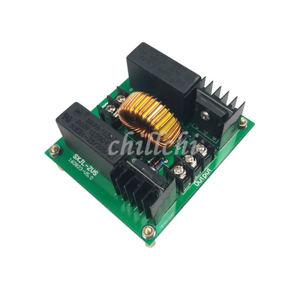ZVS driver board, drive high voltage package, transformer, induction heating, Tesla coil