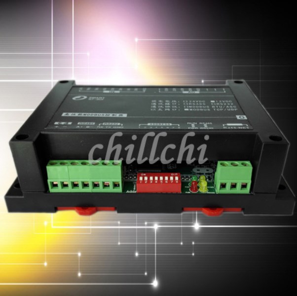 4 channel analog output 8 way switch input RS485 module 0-5-10V 0-4-20mA output