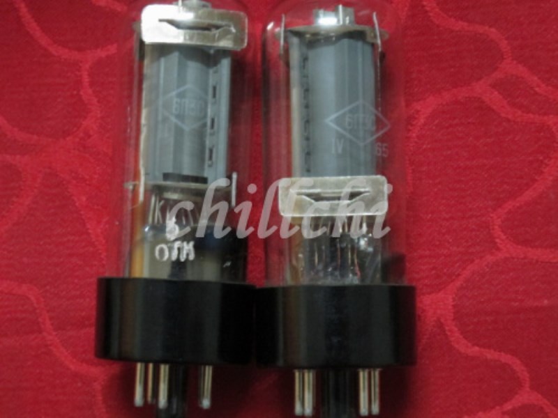 The antique OTK 6 h 3C tube corresponding to domestic model 6P3P