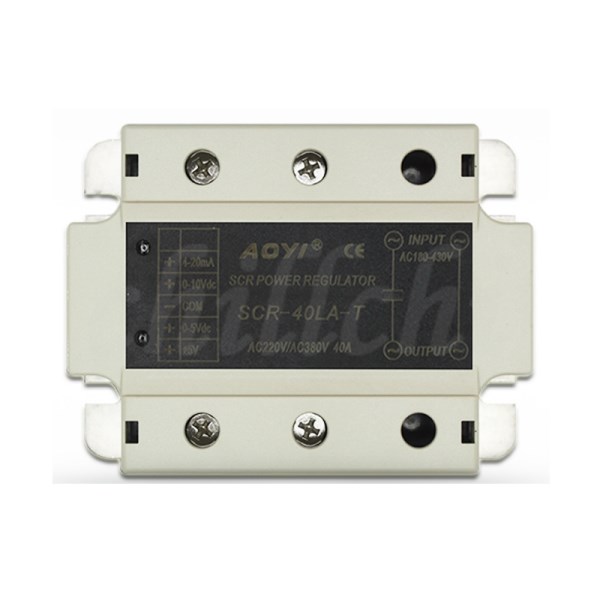 SCR-120LA-T Thyristor Solid State Single-phase AC Voltage Regulation Module 4-20MA0-5V0-10V Potentiometer Control 180-430VAC
