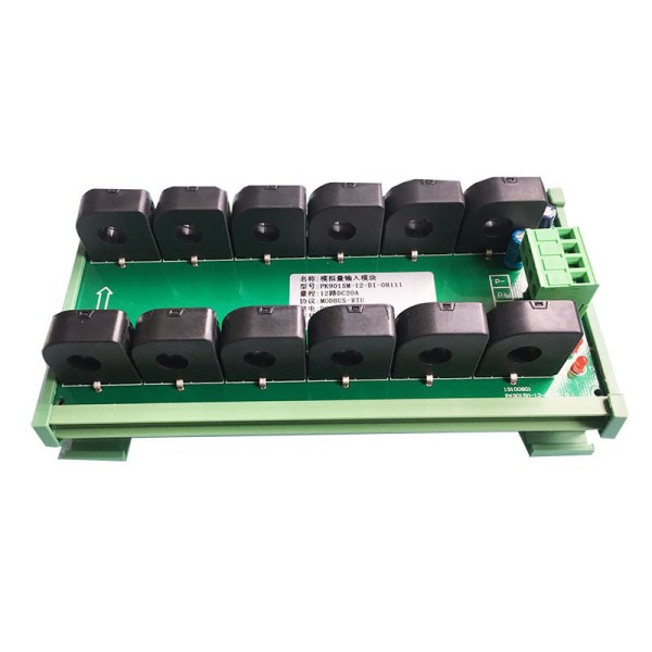 Multi-channel fully isolated high-current DC acquisition and monitoring, real-time read analog input module Hall sensor 81216