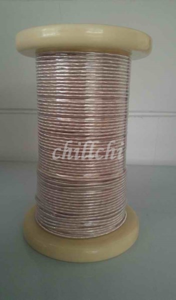 Making 0.1X320 shares high frequency line multi strand wire USTC litz wire