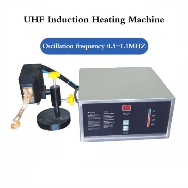 3KW handheld ultra-high frequency induction heating machine spectacle frame copper tube welding quenching small annealing coil