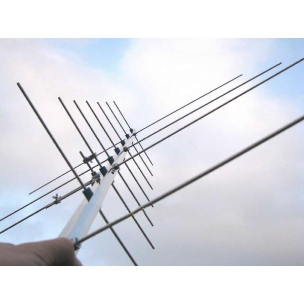 60W UV Dual segment Yagi antenna cross type U7V4