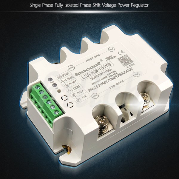 Single-phase fully isolated AC voltage regulator module high-power thyristor power Regulated thermostat dimming transformer