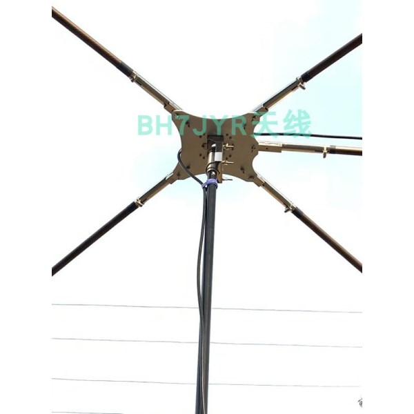 5-band spider web short-wave antenna, portable and fixed dual-use 1418212429Mhz amateur segment