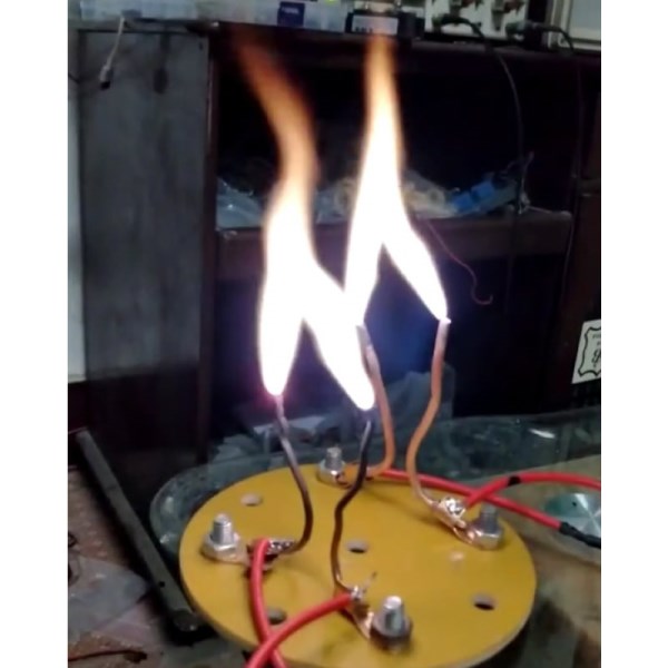 600W Big Power High Frequency Plasma Electric Flame Electronic Candle Teaching Demonstration DIY Manual Look Beautiful Funny