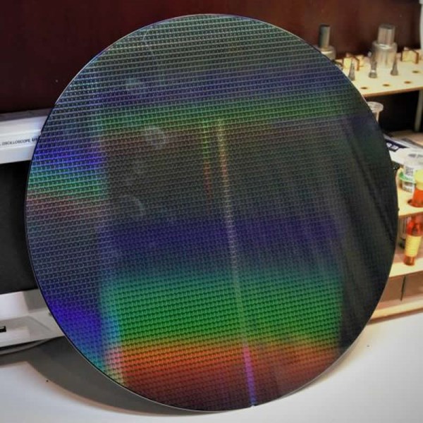 1286 inch photolithography wafer circuit chip semiconductor wafer silicon wafer display teaching and research display