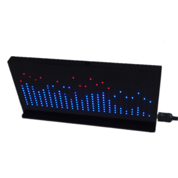 Professional Music Spectrum Display Screen LED Level Indicator Electronically Making DIY Optical Cube Kit