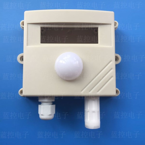 Temperature and Humidity Sensor Housing Temperature and Humidity Shed Controller Housing Square Hole Panel Display Instrument Ho