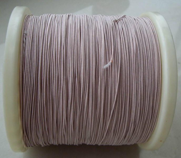 0.07x7 shares of mining machine antenna Litz wire multi-strand copper wire polyester silk envelope envelope yarn sold by the met