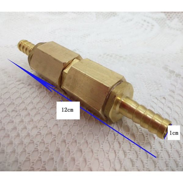 HHO Dry Fire Retarder (Brass) 10MM Interface Automotive Water Fuel System Accessories