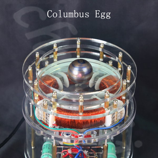 Columbus Egg Small Tesla Coil Rotating Magnetic Field Teaching Display Science Education Technology Decoration Creative Product