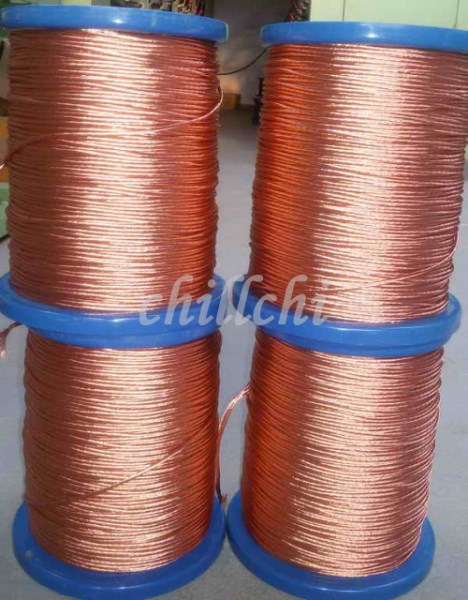 UEW 0.10X400, Li, wire twisted pair wire, high frequency line