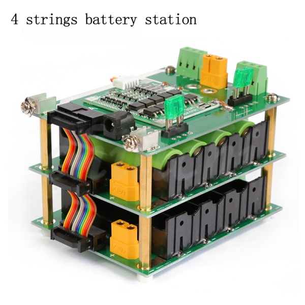 Power Wall Battery Station System Battery Pack with Protection Board 4 Series Battery Station Lithium Battery Pack