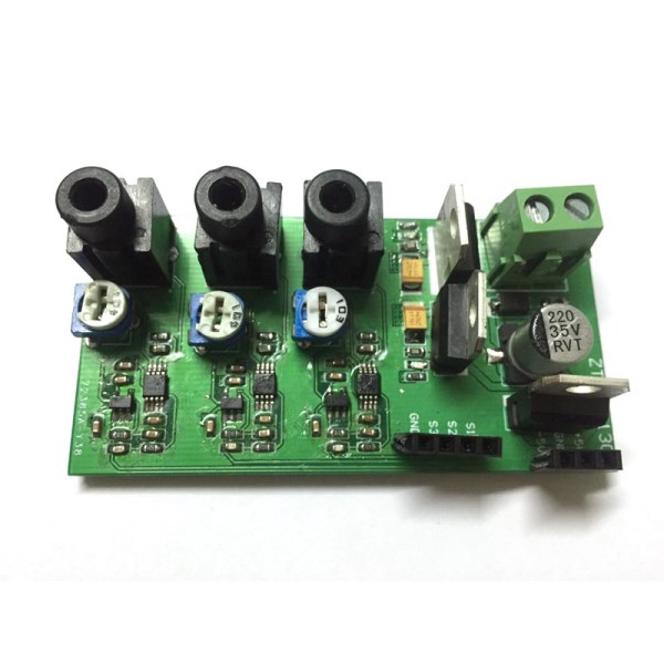 3-channel sEMG acquisition circuit EMG sensor sEMG sensor Pressure Sensitive and Force Sensitive Sensors