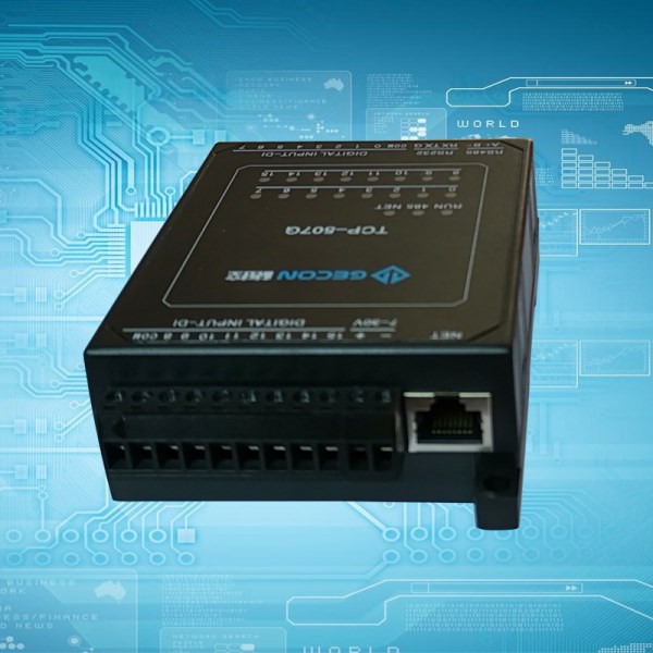 TCP-517E: 8DI + 8NPN RS232+RS485+Ethernet