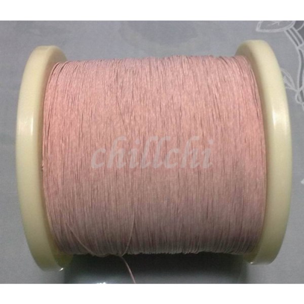 0.07x28 shares of mining machine antenna Litz wire multi-strand copper wire polyester silk envelope envelope yarn sold by the me